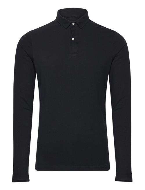 Studios L/S Jersey Polo Superdry Black