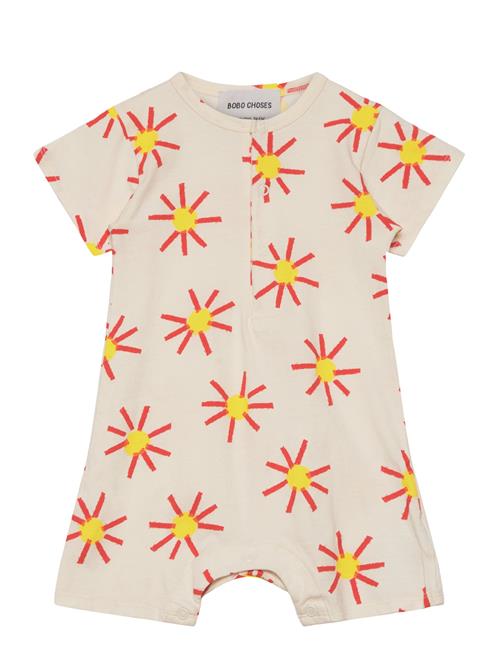 Baby Sun All Over Playsuit Bobo Choses Beige