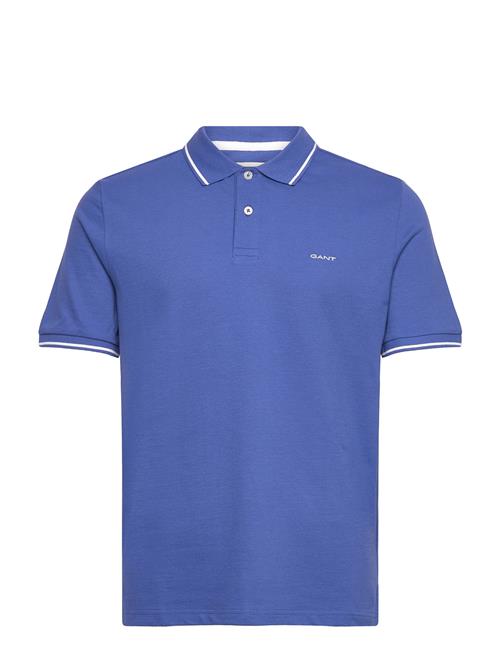 Tipping Ss Pique Polo GANT Blue