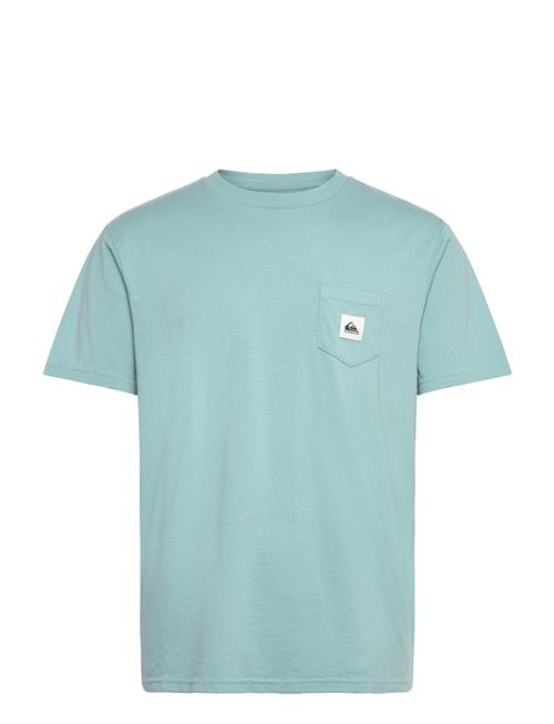 Salt Water Pocket Ss Tee Quiksilver Blue