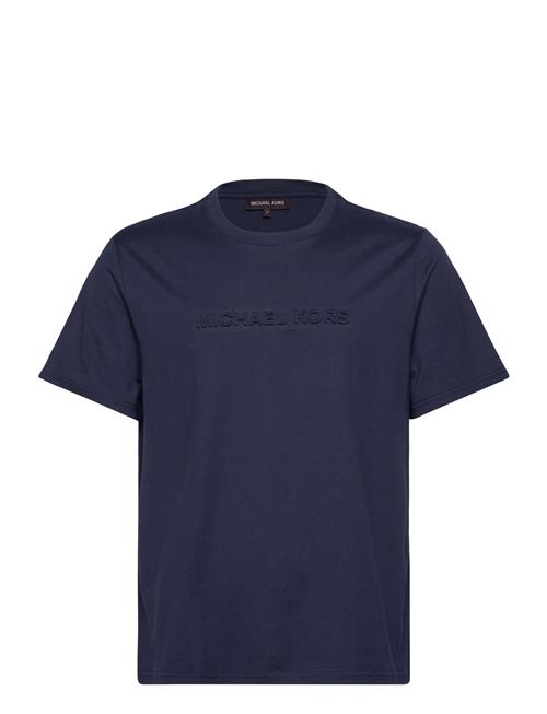 Embossed Logo Tee Michael Kors Blue