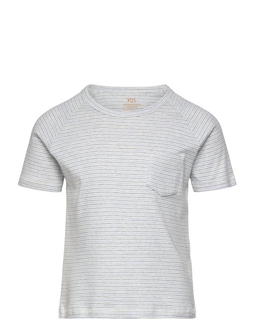 Striped T-Shirt With Pocket Copenhagen Colors Grey