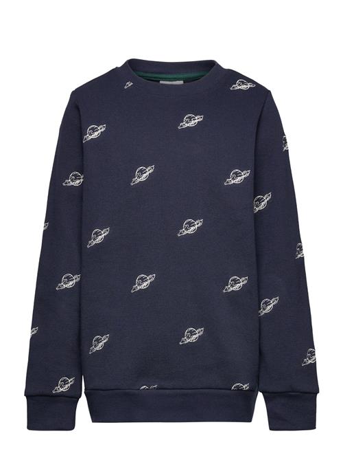 Tnmarty Pique Sweatshirt The New Navy