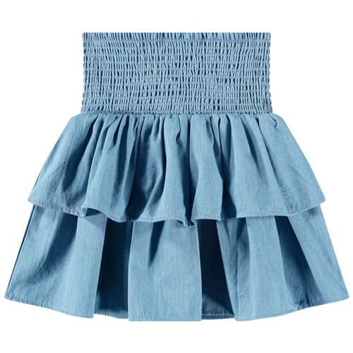 Molo Bonita Skirt Sky Indigo 146/152 cm  Blå  146/152 cm  kvinde