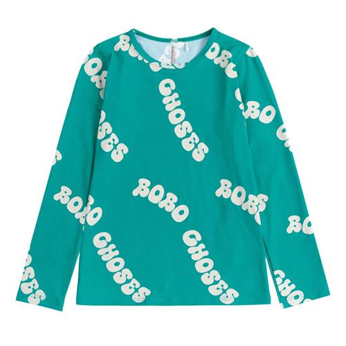 Bobo Choses Wavy Bobo Choses All Over Badetop Green 10-11 Y  Grøn  10-11 år  mand
