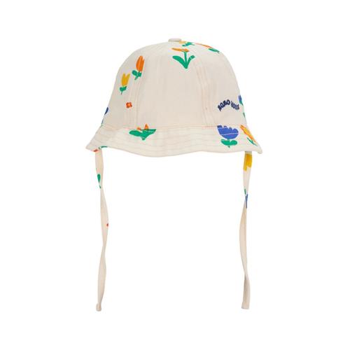 Bobo Choses Garden Party All Over Baby Hat Off White |  | 45 cm