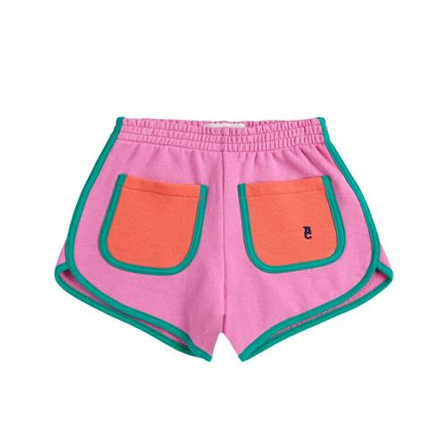 Bobo Choses Color Block Shorts Fuchsia | Lyserød | 4-5 years