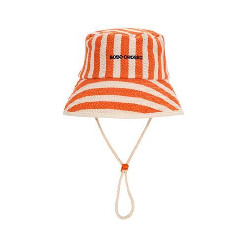 Bobo Choses Bobo Choses Stribet Spandhue Orange | Orange | 54 cm