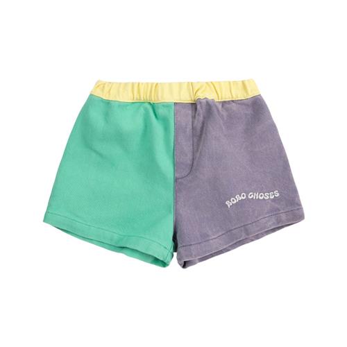 Bobo Choses Color Block Vævede Shorts Multicolor | Grå | 18 months