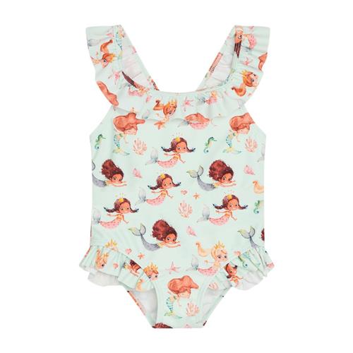 Hust&Claire Madiken Badedragt Wan Blue 18-24 months  Blå  18-24 måneder  kvinde