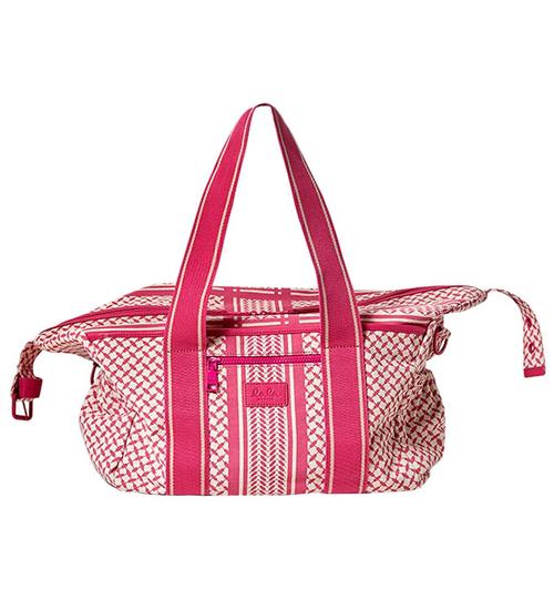 Lala Berlin Taske - Big Bag Muriel 2.0 - Heritage Stripe Pink