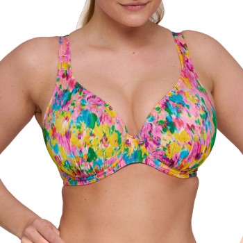 PrimaDonna Swim Ubud Plunge Bikini Top Flerfarvet C 85 Dame