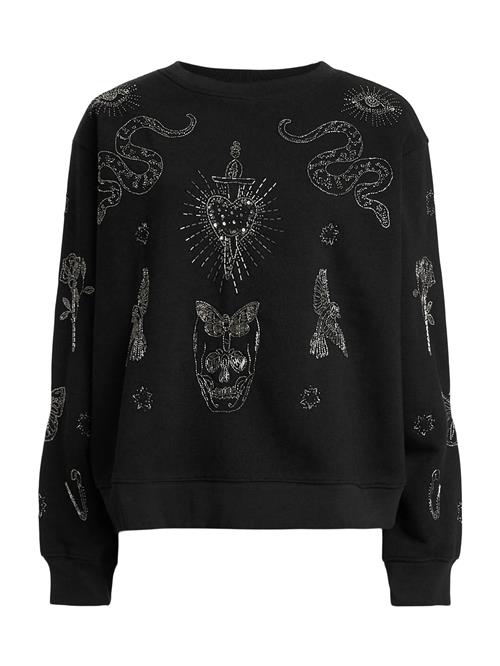 AllSaints Sweatshirt 'PIPPA'  sort / hvid