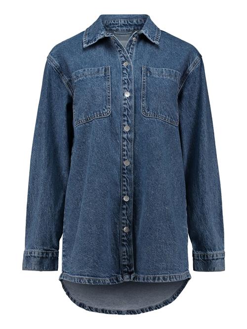 Hailys Overgangsjakke 'Mo44nila'  blue denim