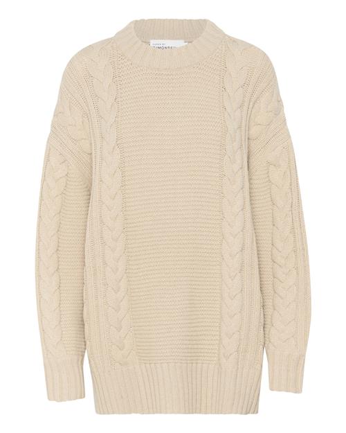 KAREN BY SIMONSEN Pullover i overstørrelse 'Taila'  offwhite