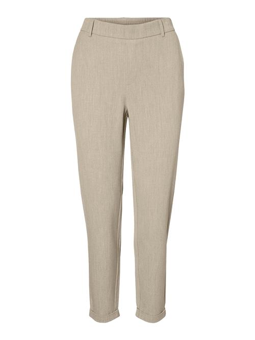 VERO MODA Lærredsbukser 'VMMAYA'  greige