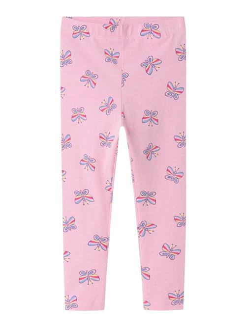 NAME IT Leggings 'NMFVIVIAN'  marin / gul / lyserød / mørk pink