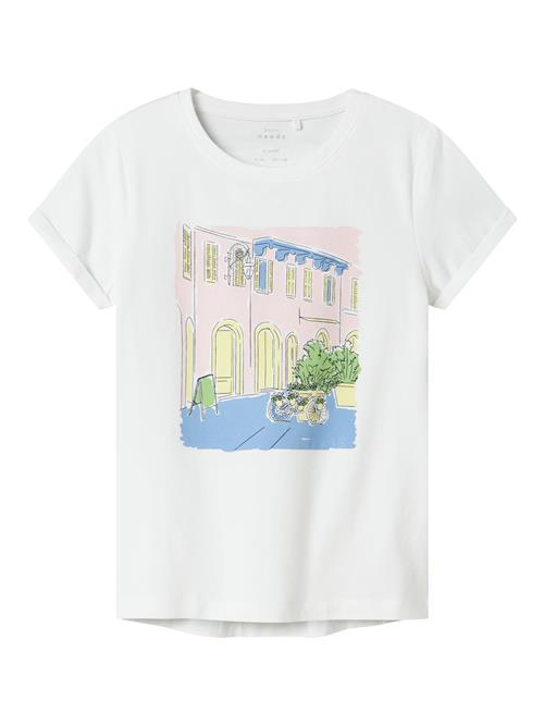 NAME IT Bluser & t-shirts 'NKFVix'  blå / gul / lyserød / hvid
