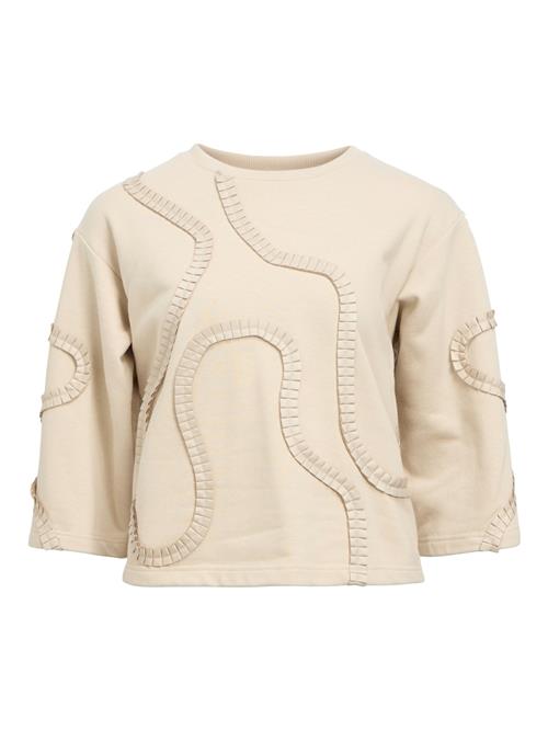 OBJECT Sweatshirt 'OBJLIV'  creme