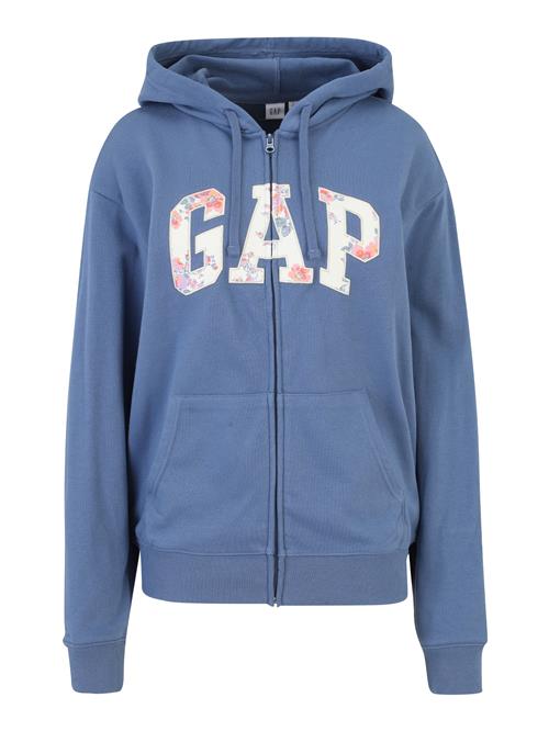 Gap Tall Sweatjakke 'HERITAGE'  dueblå / mørk pink / hvid