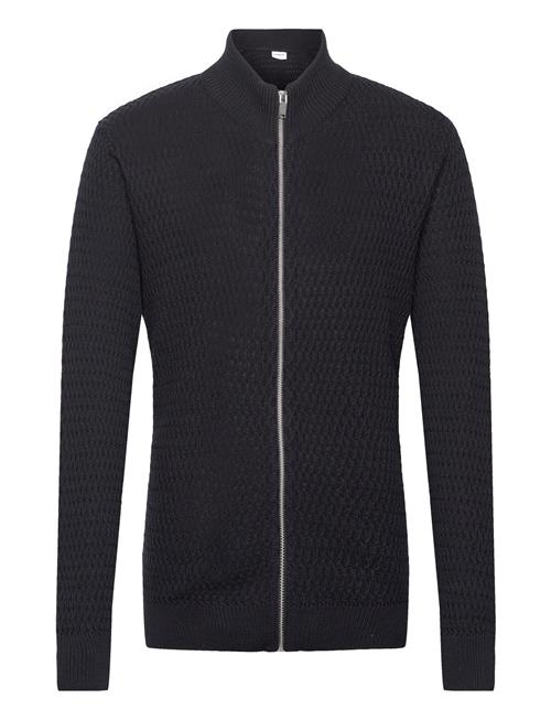 Zip Structure Cardigan Lindbergh Black