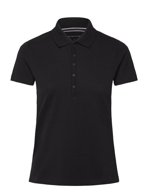 Poloshirt Piqueé Tom Tailor Black