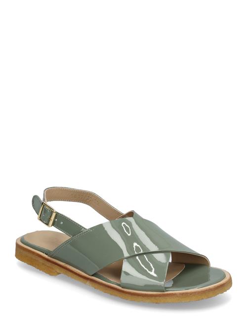 Sandals - Flat - Open Toe - Op ANGULUS Green