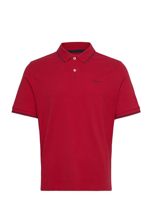 Tipping Ss Pique Polo GANT Red