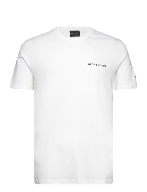 Embroidered T-Shirt Lyle & Scott White