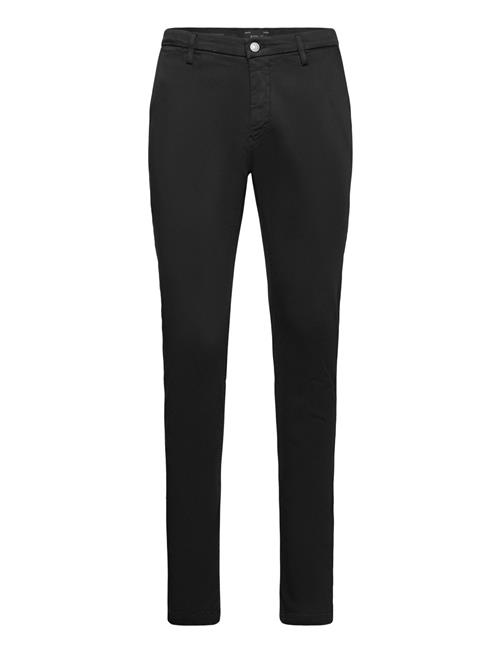 Zeumar Trousers Slim Hyperchino Color Xlite Replay Black