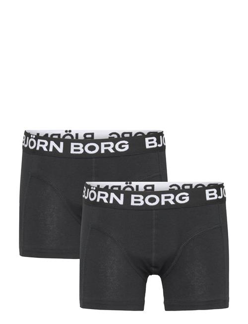 Cotton Stretch Boxer 2P Björn Borg Black