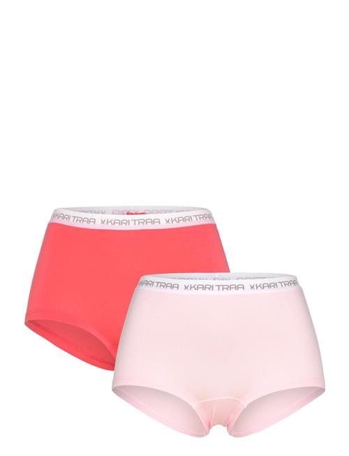 Trine Shortie 2Pk Kari Traa Pink