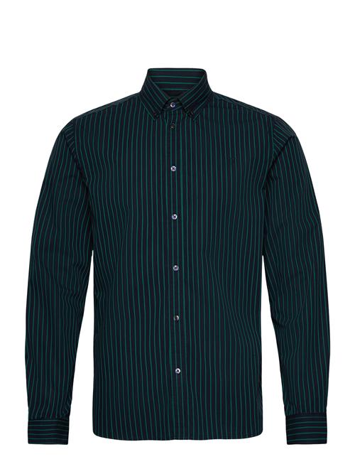 Kristian Stripe Poplin Shirt Les Deux Navy