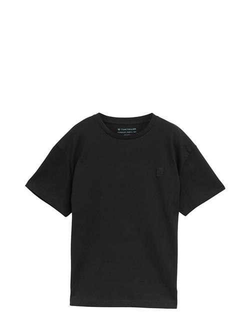 Over Basic T-Shirt Tom Tailor Black