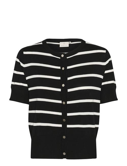 Kalizza Short Sleeve Cardigan Kaffe Black