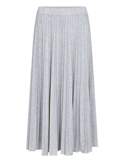 Crfolo Plissé Skirt Cream Navy