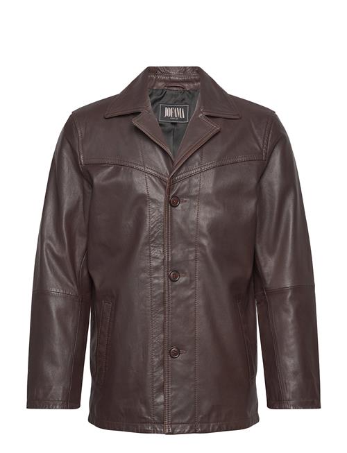 James Leather Jacket Jofama Brown