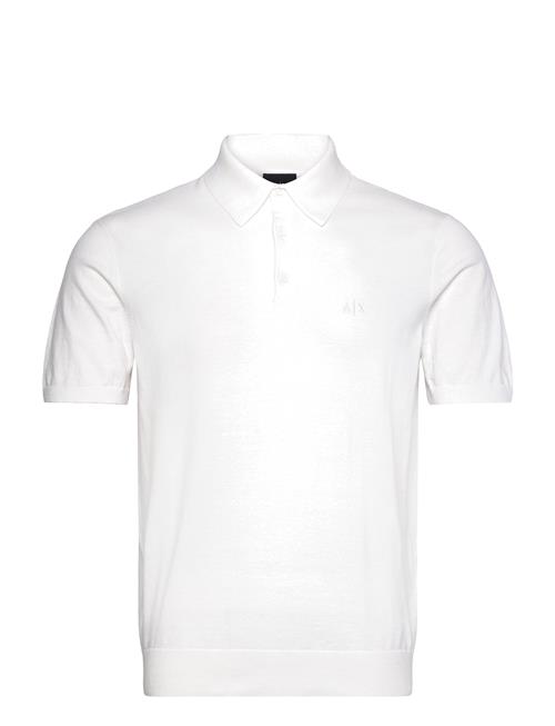 Knit Polo Armani Exchange White