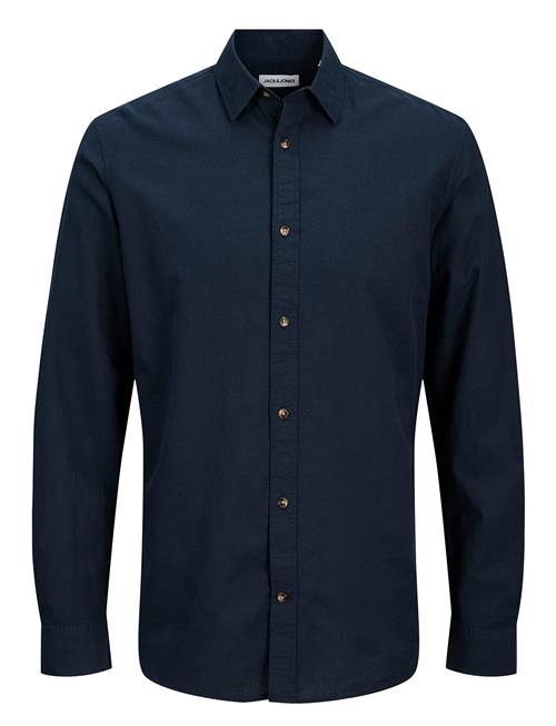 Jack & Jones Jjesummer Shirt Ls Sn Jack & J S Navy