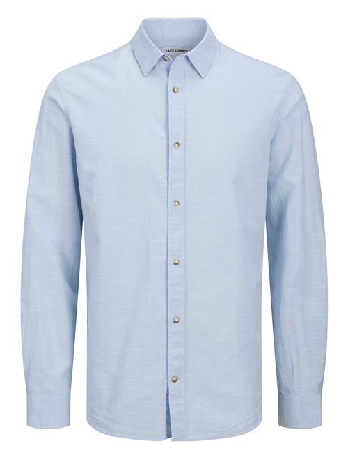 Jack & Jones Jjesummer Shirt Ls Sn Jack & J S Blue