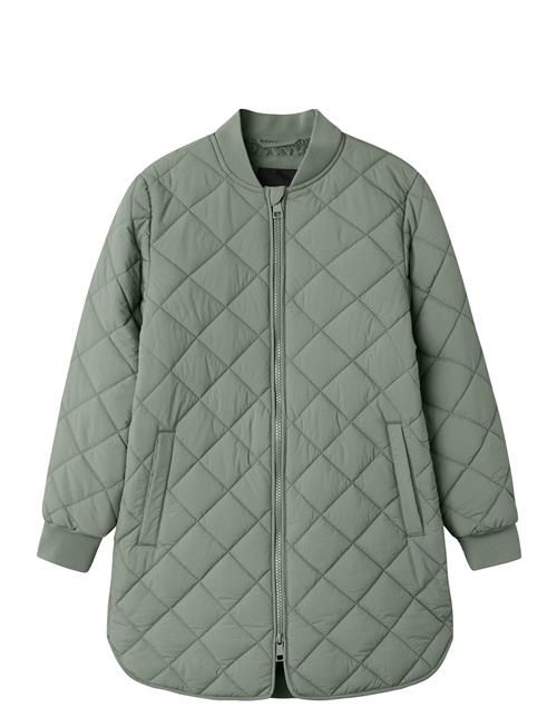 Nkfmarlin Quilt Jacket Long Tb Name It Green