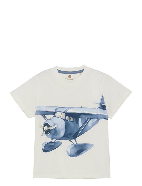 T-Shirt Ss Slub En Fant White