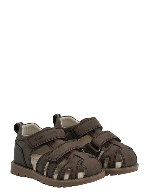 Sandal Velcro En Fant Brown