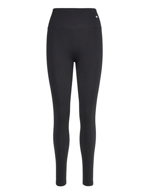 Ribbed Seamless Tights Drop Of Mindfulness Black