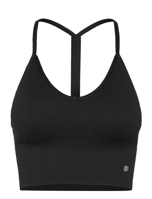 Ribbed Seamless V Bra Drop Of Mindfulness Black