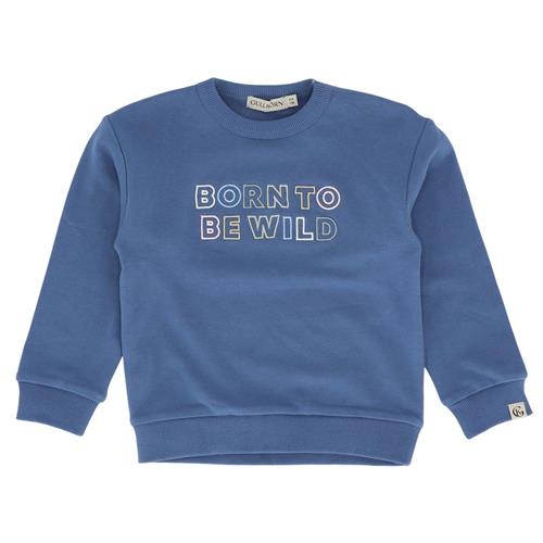 Gullkorn Design Born To Be Wild Sweater Blue Steel | Blå | 92 cm