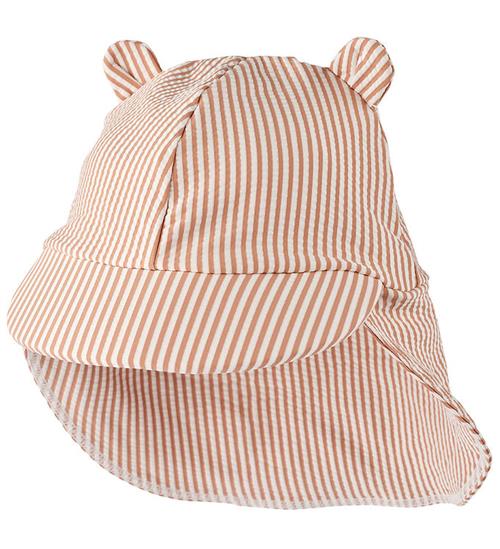 Liewood Solhat m. Øre - Y/D STRIPE PALE TUSCANY/CREME DE LA CREM