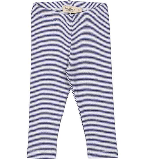 MarMar Leggings - Rib - Modal - Blue Stripe