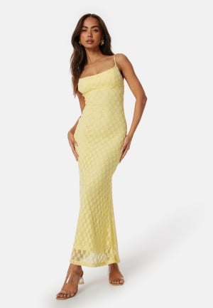 Bardot Adoni mesh midi dress Yellow 34(UK6)