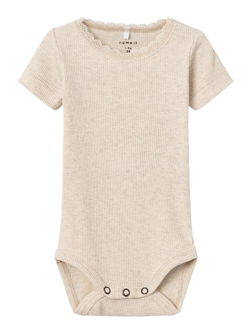 NAME IT Sparkedragt/Body 'NBFKab'  mørkebeige